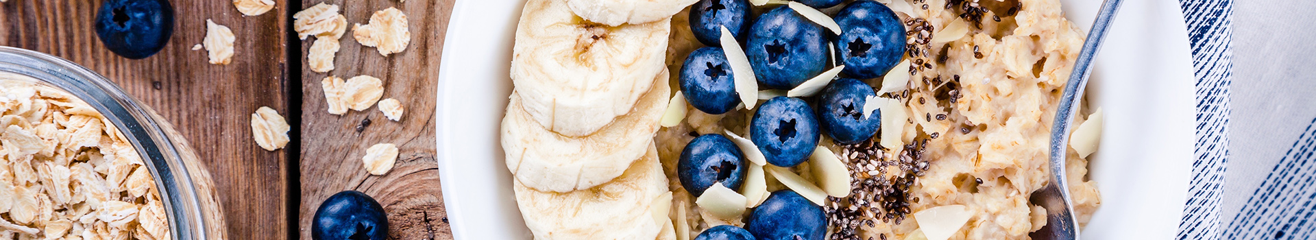 Banana and Blueberry Porridge