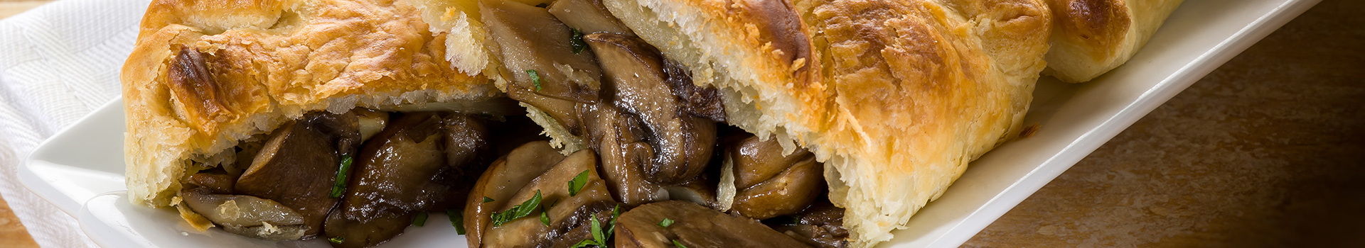 Michaelmas Mushroom Strudel