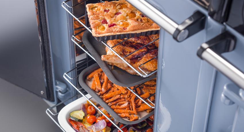 Conventional fan oven available on large AGA eR3 and R3 models